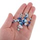 thumbnail image 5 of GOOHOCHY Coloridas ABS Sin Agujero Para Manualidades Joyería Accesorios Variados, 5 of 6