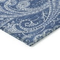 thumbnail image 4 of Addison Rugs Chantille Indoor/Outdoor Transitional Paisley Navy Washable Rectangle Rug, 1'8" x 2'6", 4 of 6