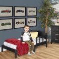 Dream on Me Sydney Toddler Bed, Black