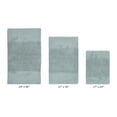 thumbnail image 6 of Better Trends 3 Piece Bathroom Rug Set, 100% Cotton, Extra Soft Tufted Bath Mat, Water Absorbent & Non Slip Bath Rug, (Blue) Granada Collection, 6 of 8