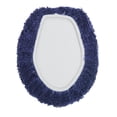 thumbnail image 3 of Better Trends 3 Piece Bath Rugs Set 100% Cotton U-Shape Toilet Mat Soft, Water Absorbent Reversible Machine Washable for Bathroom Decor Toilet Base (Lid 18x20 | 20x20 | 21x34) Navy Lux Collection, 3 of 4