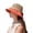 Watermelon Red, variant on Fesfesfes Women's Summer Hat Sunshade Breathable Hollow Out Weave Sun Hat with Bow Tie Outdoor Tourism Fisherman Hat