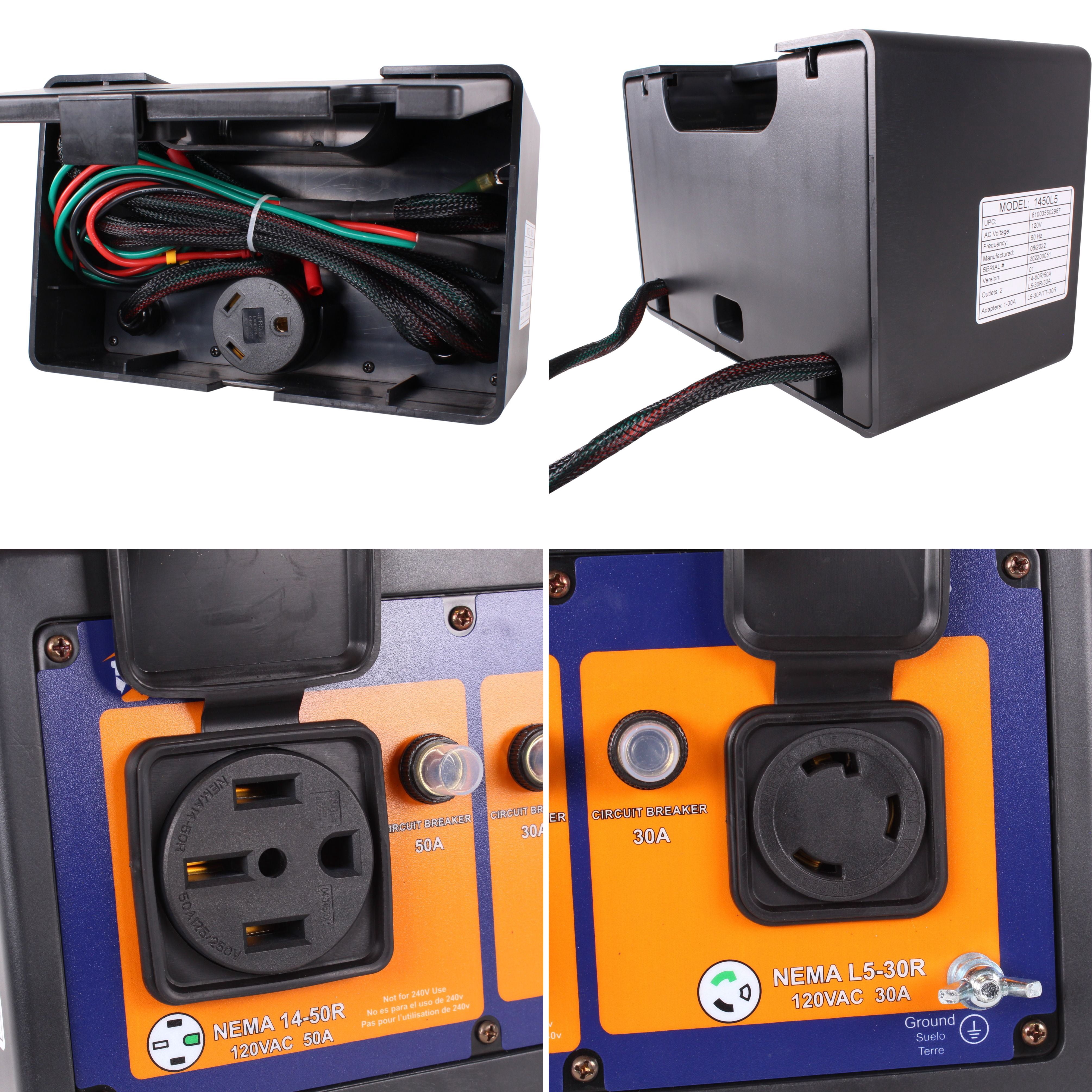 Journeyman Pro 1800W Electric Start Inverter Generator