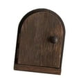 thumbnail image 4 of Elodie Wood Door Outlet Cover Creative Decorative Socket Panel Wall Plate Protector Dark Brown, 4 of 8