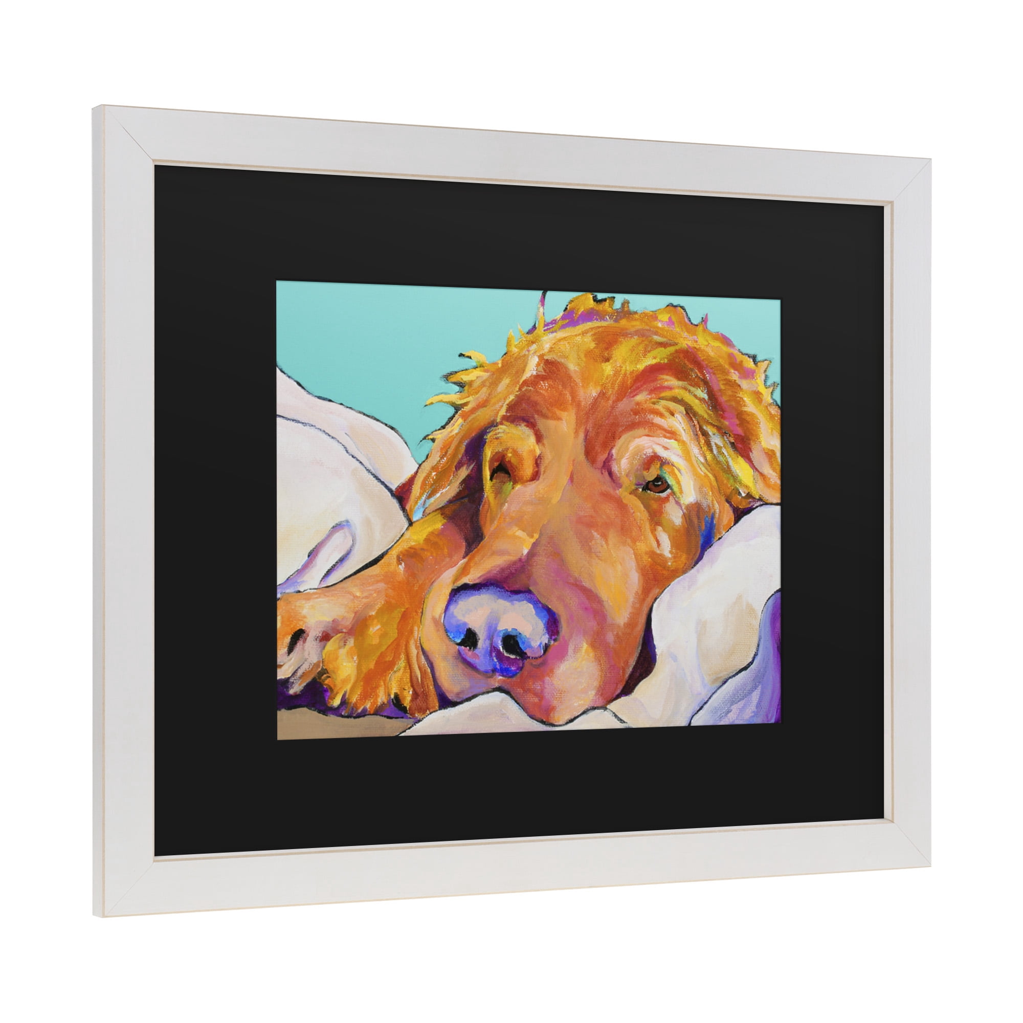 Trademark Fine Art 'Snoozer King' Canvas Art by Pat Saunders-White