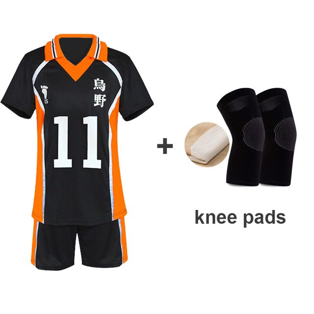 Disfraz de Anime Haikyuu Karasuno High School voleibol Club Hinata Syouyou Kageyama Tobio, uniforme deportivo