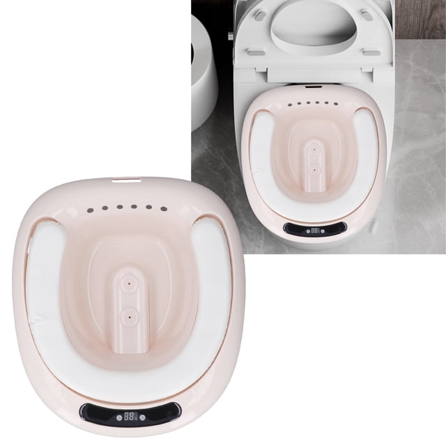 Bain Électrique Sitz, Bassin de Soin Post-Partum Portable pour Femmes Enceintes Kaki