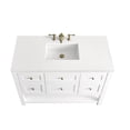 thumbnail image 6 of James Martin 330-V48-BW-3WZ Single Vanity Bright White w/ White Zeus Top, 6 of 7