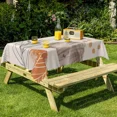 thumbnail image 6 of Nanqianyi Modern Geometric Tablecloth for Kitchen Dining,60x70 Oil-resistant Stain Proof Rectangular Table Cover, 6 of 6