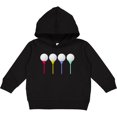 thumbnail image 2 of Inktastic Rainbow Golf Tees Toddler Hoodie, 2 of 4