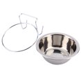 thumbnail image 1 of Tazón de Jaula para Mascotas Colgante para Beber Agua automático, Herramienta de Plato de alimentación Colgante, Jaula de Jaula para Perros y Gatos para Perros y jaulas Amonsee No, 1 of 4