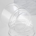 thumbnail image 3 of 8 Pcs Pots à Crème Ronds Transparents à Large Ouverture Pots en Plastique avec Couvercles, 3 of 8