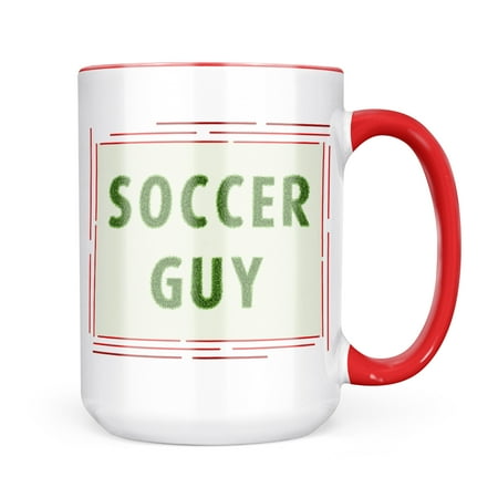 

Neonblond Soccer Guy Soccer Field Grass Mug gift for Coffee Tea lovers