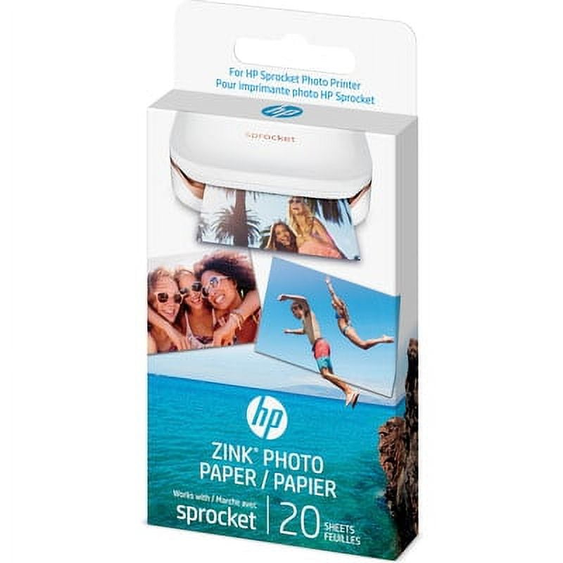 HP Sprocket 2x3 Premium Zink Sticky Back Photo  