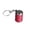 Red, variant on Small Storage Keychain, Cute Lipstick Shaped Tiny Ornament Case, Lightweight Portable Keyring Container, Practical Daily Accessory for Storing Earplugs, Tiny Jewelry & Small Ornaments (Pink)