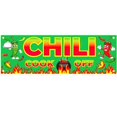 thumbnail image 1 of SURJDE Chili Cook Off Banner, Chili Banner Sign (180cm x 60cm GreenB), 1 of 7