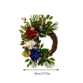 thumbnail image 2 of Independence Day Hydrangea Wreath with Star and Stripe Festive Decorations Hanging Props Ornaments for Door Wall, 2 of 7