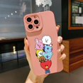 thumbnail image 1 of Para Samsung Galaxy A33 A53 A73 5G A32 A52S A72 A31 A41 A71 Dibujos Animados BTS BT21 Square Edge Funda Protectora Completa Len, 1 of 4