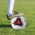 thumbnail image 3 of Enqiretly Ballon de Football Taille 5 PU Formation Football pour une Manipulation Souple Couverture Souple en PVC pour une Manipulation en Douceur Blanc Noir Rouge, 3 of 6