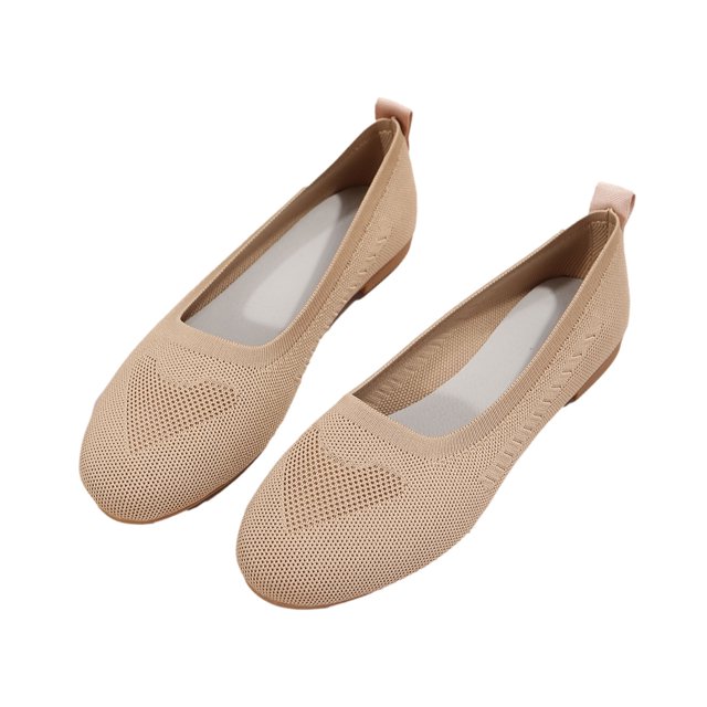 Amzcrzy Zapatos de mujer,Zapatos de mujer,Zapatillas de mujer, Zapatos casuales de malla para mujer, de boca baja, planos, fáciles de quitar y cómodos. Sandalias Mujer Zapatillas De Casa