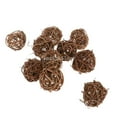 thumbnail image 4 of 10 Pieces Wicker Rattan Balls Decorative Orbs Vase Fillers Twig Balls for Hanging Decor,, Little Animals Toys, 5cm, 4 of 5