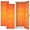 Color 2, variant on 2 Pcs School Locker Magnetic Wallpaper 12" x 36" Fiery Basketball Court Blue Orange Flames Boys Sports Room Reusable Removable Locker Accessories Back to School Supplies