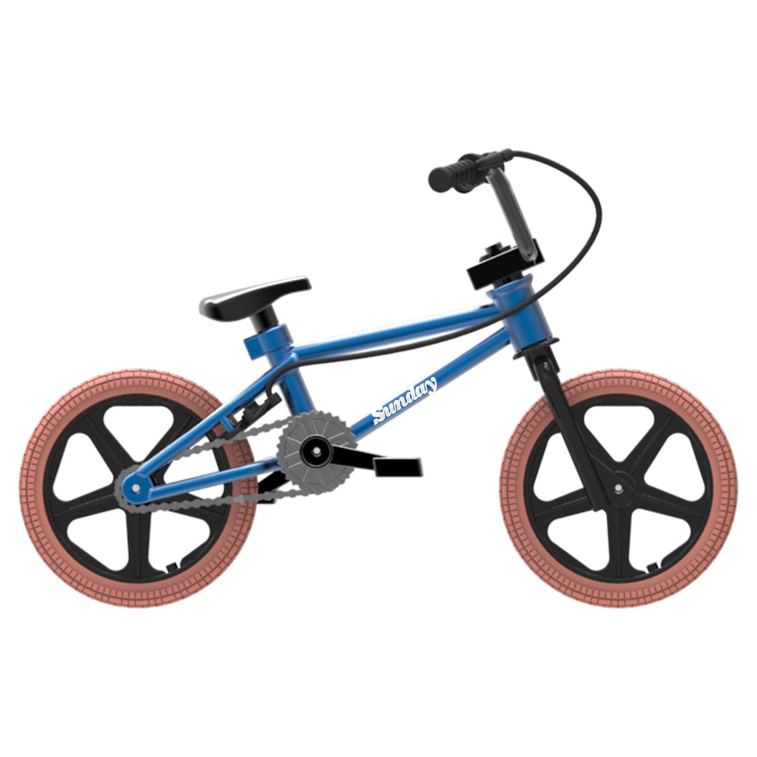 Tech Deck - Finger BMX – Sunday – Bleu/Rouge - Série 6