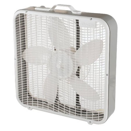 Camair Bx100 High Performance Box Fan, Light Gray
