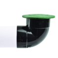 thumbnail image 4 of Emisor de drenaje NDS 422G con codo para tubería de 4 pulgadas, color verde, 4 of 4