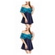 thumbnail image 2 of Qarigey Trajes De Baño Mujer Cómodos - Para Días Largos En La Piscina Trajes De Baño Mujer Trajes De Baño Traje De Baño Playa Canglan Canglan lago azul F US18 2piezas, 2 of 6