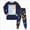 A77-Navy, variant on Big Boys Pajamas Loose Cotton Top Bottom Lounge Teens Sleepwear 6-12 Months 12-24 Months 2t 3t 4t 5t 6t 7t 8t 9t Children(Dark Green,5-6 Years)