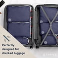 thumbnail image 2 of TRIPPED Travel Gear 6-Piece Extra-Large Compression Packing Cubes for Luggage, Navy, 2 of 7