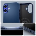 thumbnail image 3 of Funda Spigen Thin Fit MagFit para iPhone 16 Plus, color azul marino, 3 of 9