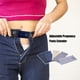 thumbnail image 5 of Kearding Extensor de pantalones de 5 uds., hebilla de extensión pequeña, ajustable, transpirable, ligero, botón, accesorios de costura, Tela de costura y artesanía, 5 of 6
