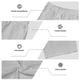 thumbnail image 4 of Ceisia Men's Loose Fit Jacquard 2-Piece Set Crew Neck Short Sleeve T-Shirt with Elastic Waist Drawstring Shorts Gifts, 4 of 6