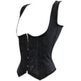 thumbnail image 3 of Steampunk Corset à Sangle sous-Poitrine Grande Taille Tenue de Pirate, 3 of 4