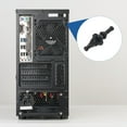 thumbnail image 5 of Uxcell 10PCS Tornillo de Goma Amortiguador para Ventilador, Tornillos de Refrigeración de Hardware de Computadora de Silicona para PC, Negro, 5 of 5