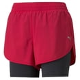 thumbnail image 1 of Short Puma 2 IN 1 Run para Mujer 521072-33 rojo M, 1 of 3