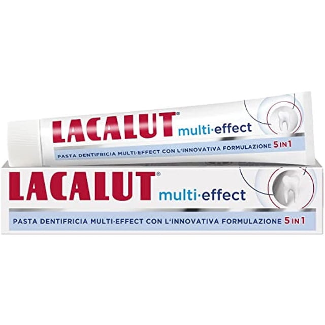 Pasta dental Lacalut Multi Effect 5 en 1 para adultos 75 ml