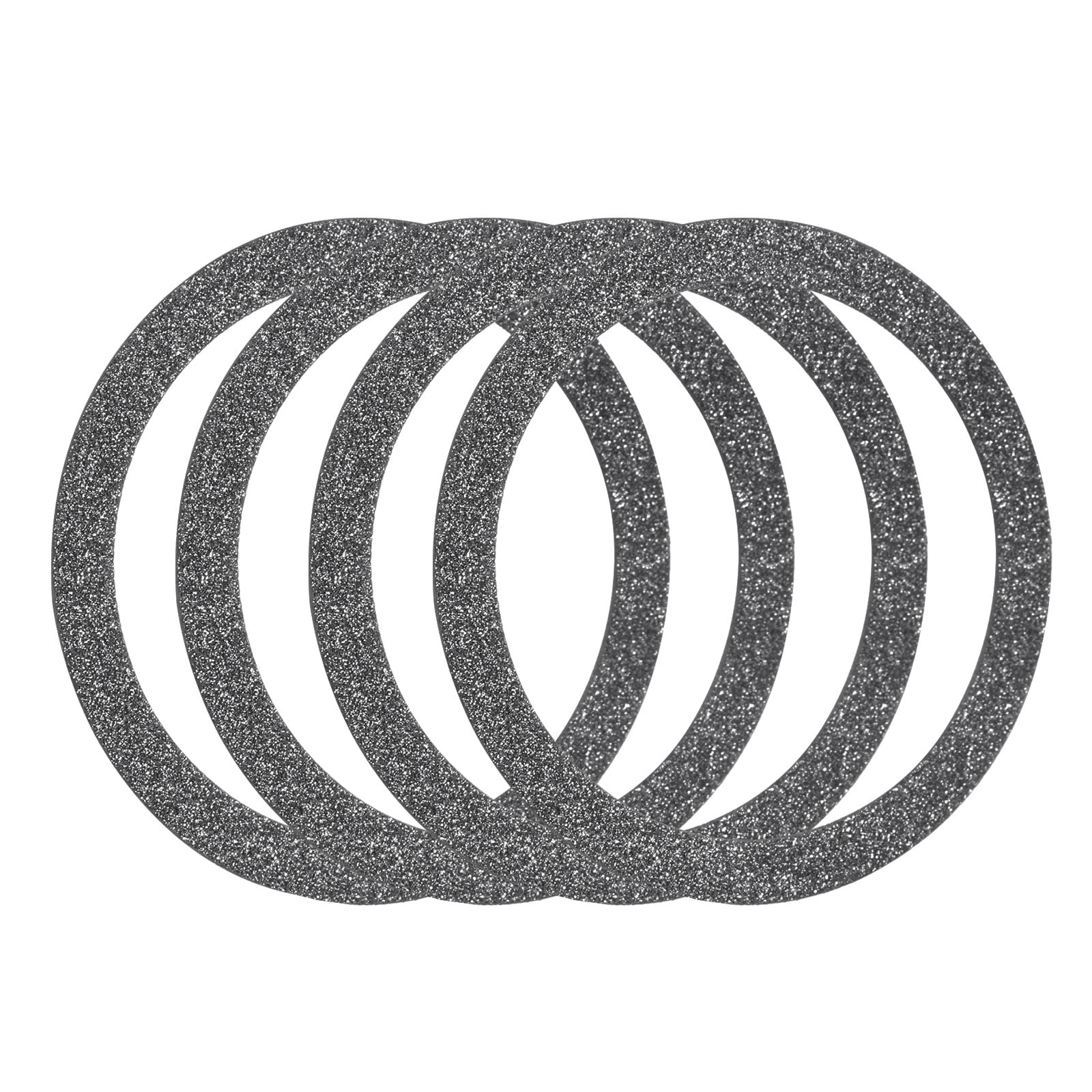 Uxcell Magnetic Adapter Ring, Magnetic Wireless Charger Conversion Kit Black