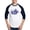 Blue/White, variant on CafePress - I Can Has Halloween? - Cotton Baseball Jersey, 3/4 Raglan Sleeve Shirt