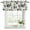 Cream, variant on Blueberry Spring Leaves Curtain Valances for Windows, Kitchen Valance Window Treatments Panel 2 Pack, Grey Botanical Branches Rod Pocket Short Curtains for Bathroom Bedroom 42 x 12 Inch