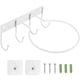 thumbnail image 4 of Basketball Holder Wall Mount for Display with Wall Mount Basketball Holder Sports Rack, 4 of 5