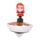 thumbnail image 4 of Peonza giratoria de Papá Noel con luz, juguete novedoso giratorio con música, giroscopio multicolor, regalo de Navidad para niños, juguete giratorio, 4 of 9
