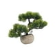 thumbnail image 5 of bonsái artificial, bonsái falso coleccionable, plantas artificiales, bonsái verde para interior, estantería de escritorio para oficina Verde oscuro, 5 of 8
