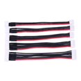 thumbnail image 1 of Juego De Cables De Extensión De Equilibrio Lipo De 5 Piezas, Juego De Cables De Silicona, Diseñado Para Conectar Baterías De Litio 2S/3S/4S/5S/6S, Gran Accesorio Para Equilibrar, 1 of 7