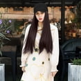 thumbnail image 2 of Adjustable Baseball Cap with Wig - High Temperature Silk Hairpiece, Quick Hairstyle for Cosplay Daily Wear, 2 of 4