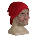 thumbnail image 3 of ITFABS Masque Décoratif de Fête d'Halloween, Couvre-Chef en Forme de Granny Fumant, 3 of 6