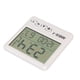 thumbnail image 4 of Termómetro Digital para interiores, reloj higrómetro, reloj electrónico de temperatura montado en la pared para oficina, invernadero y coche, 4 of 5