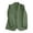 *Army Green, variant on Women's Padded Shoulders Single Breasted Blazer, Long Sleeve Notch Lapel Suit Coat For Women, Ladies' Open Front Work Jacket With Pockets, Army Green , XS-2XL